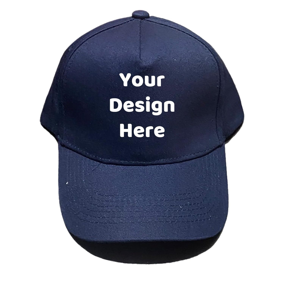 Custom Your Design Personalized 5 Panel Plain Adjustable Hat Unisex Baseball Cap