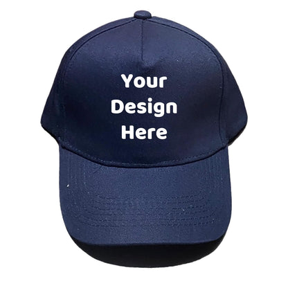 Custom Your Design Personalized 5 Panel Plain Adjustable Hat Unisex Baseball Cap