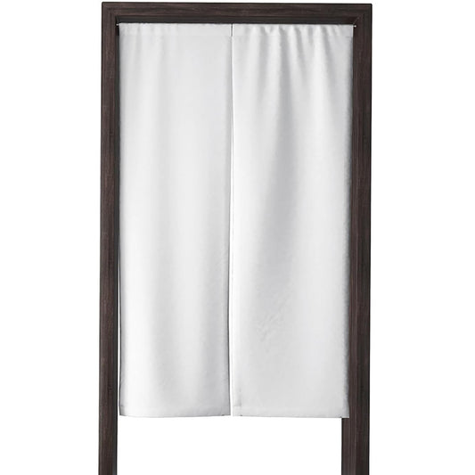 Custom Blank Door Curtain Noren Bulk Wholesale, Solid White Blank Fabric Doorway Curtain for Logo Printing