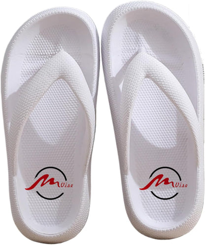 Unisex Youth Flip Flop Soft Sandal Female Girl Boy Men Comfort Sandals White