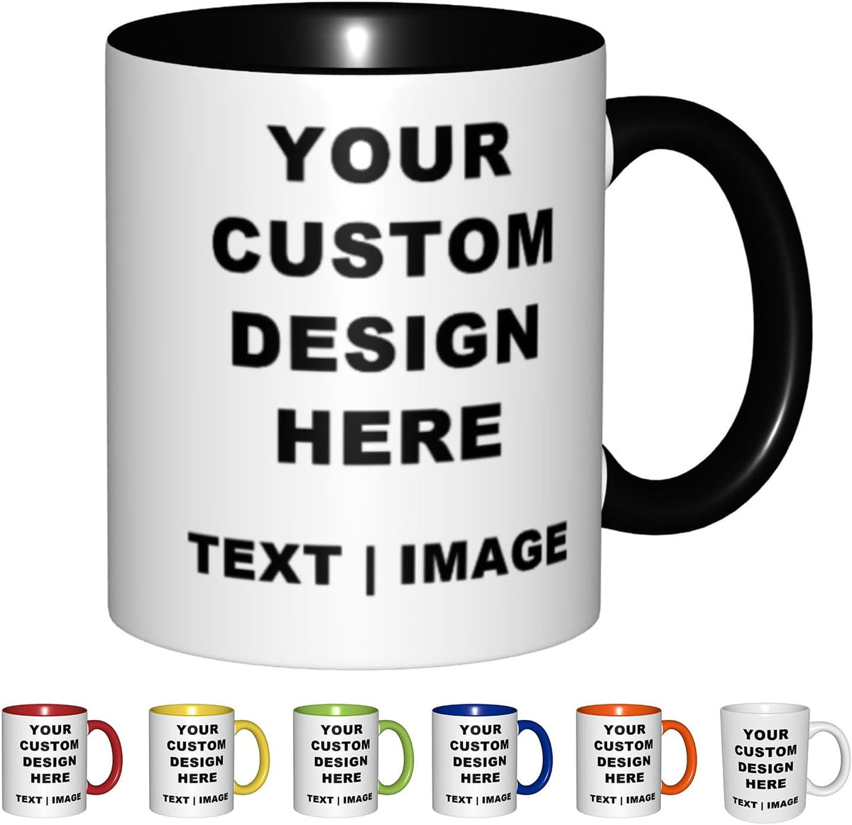Custom Coffee Mug 11oz Personalized Cup for DIY Gifts