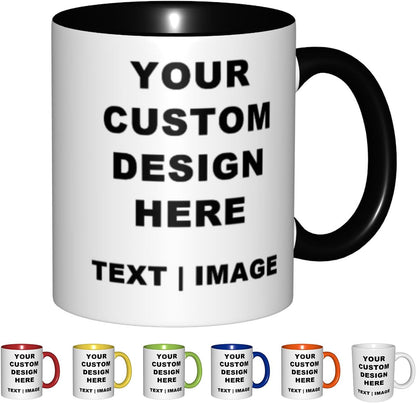 Custom Coffee Mug 11oz Personalized Cup for DIY Gifts