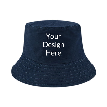 Custom Sun Hat Cotton Unisex Bucket Hats Summer Outdoor Fishing Cap
