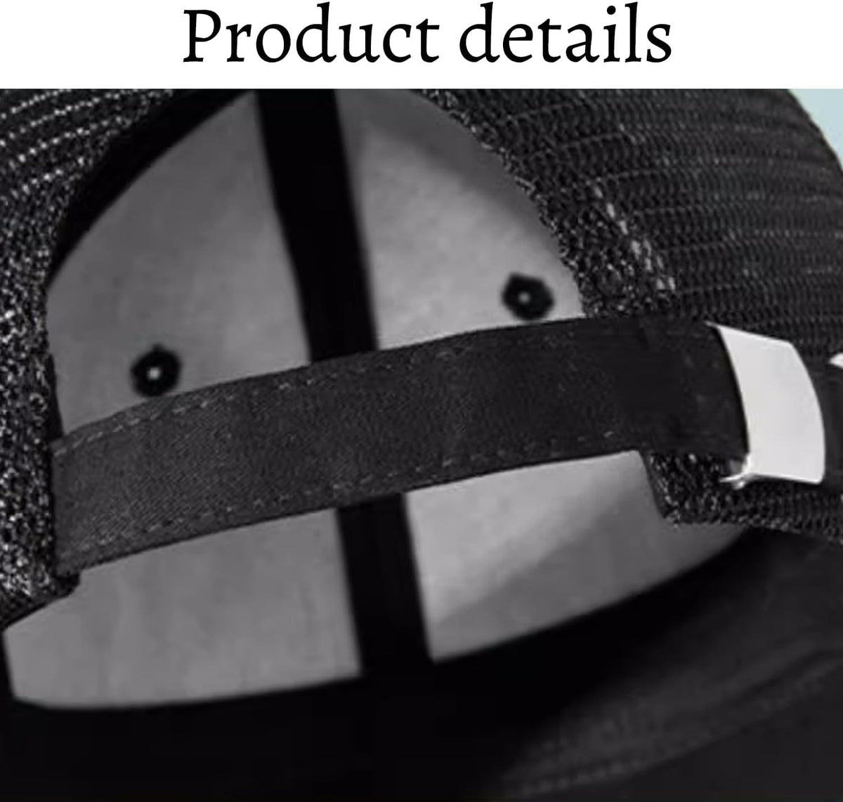 Unisex Adjustable Cotton Mesh Baseball Cap Breathable Summer Hat