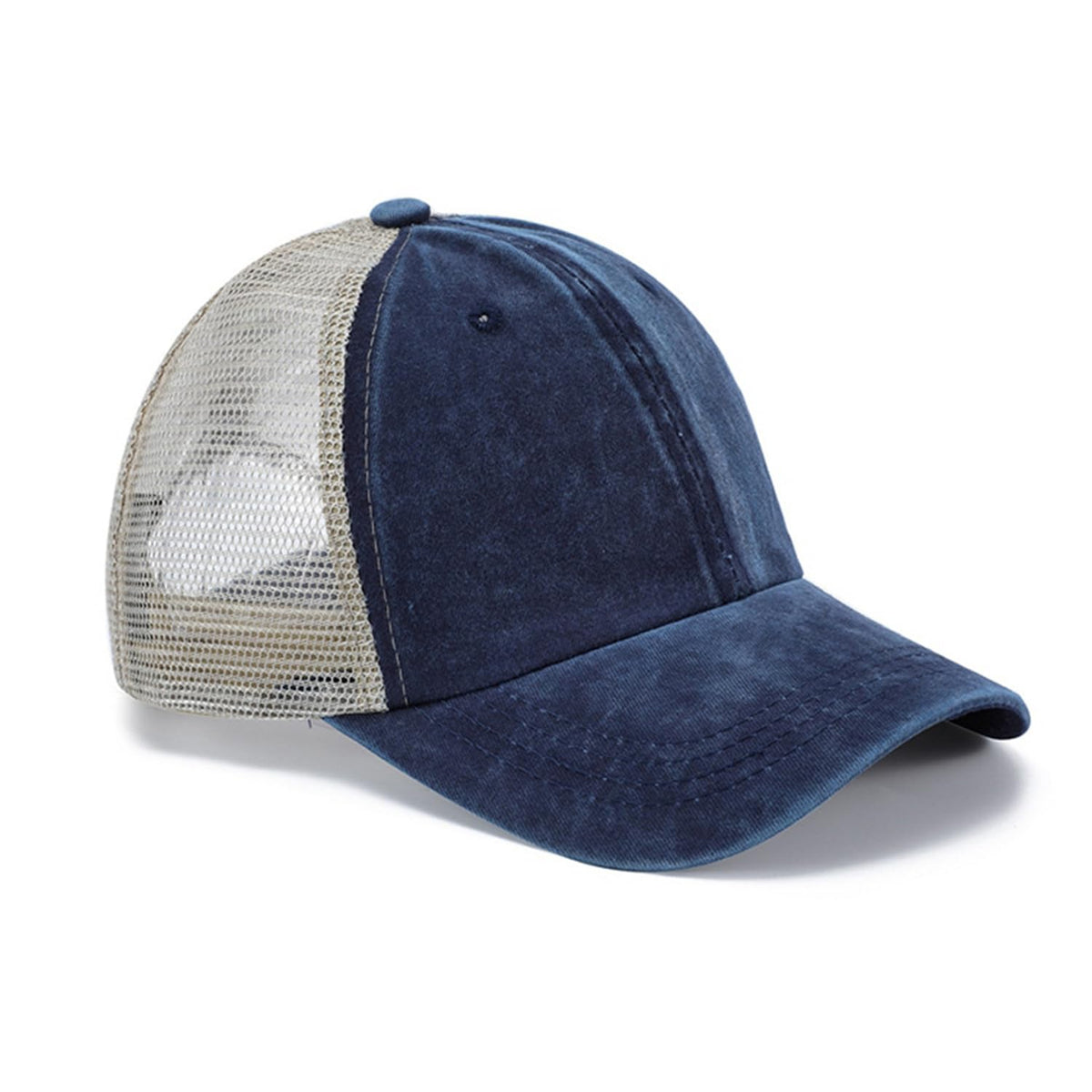 Unisex Adjustable Trucker Hat Snapback Mesh Baseball Cap
