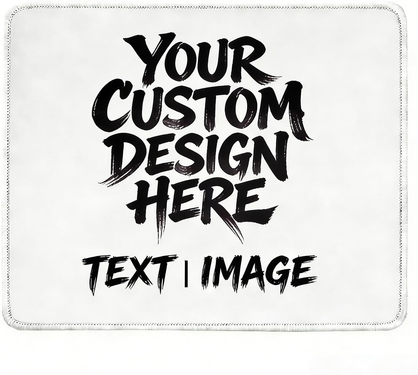 Custom Mouse Pad, Personalized Photo Text Logo, Non-Slip Mouse Mat for Gaming & Office ZM-147