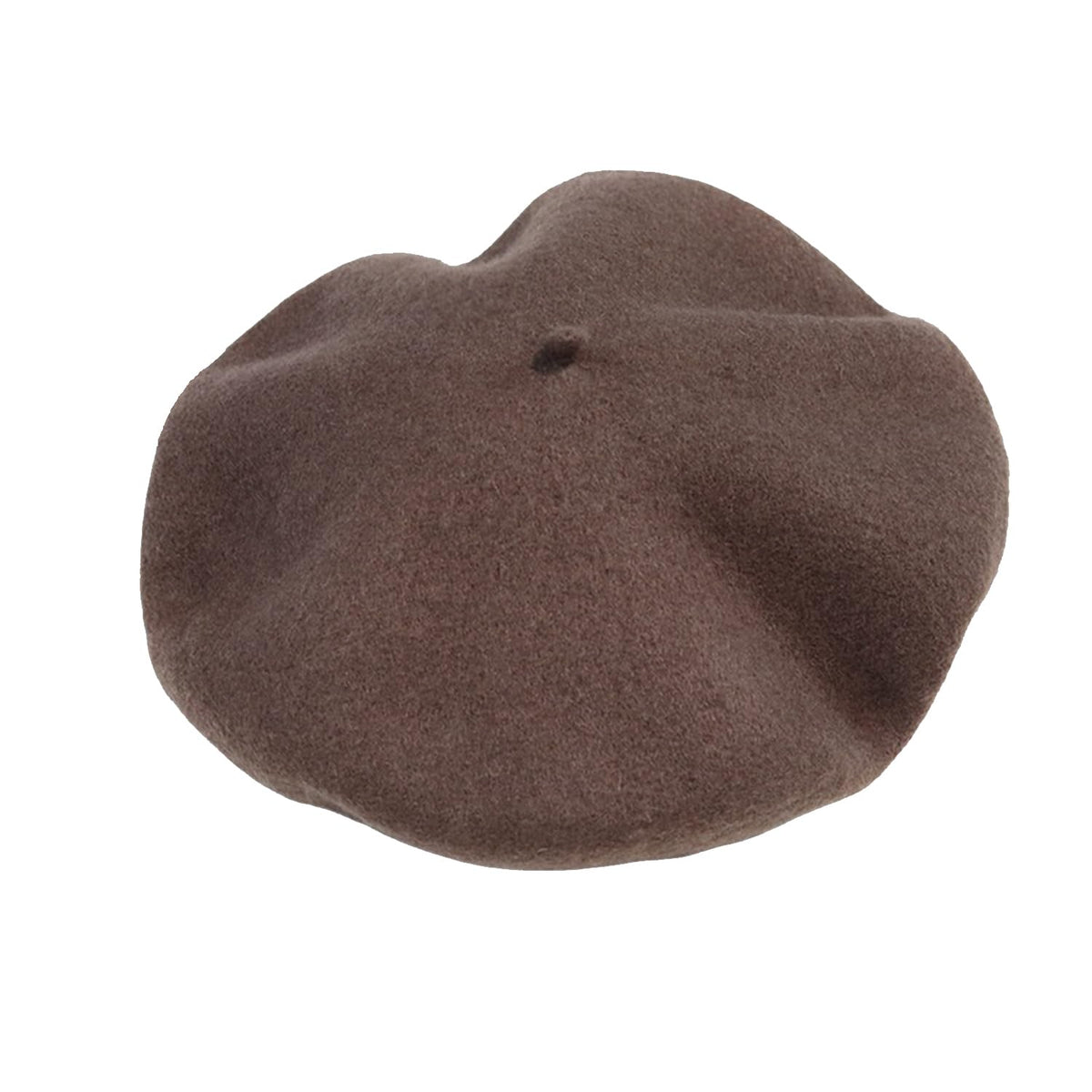 Women French Style Cashmere Beret Hat, Comfortable Stretchy Knitted Cap, Classic Fashion Headwear