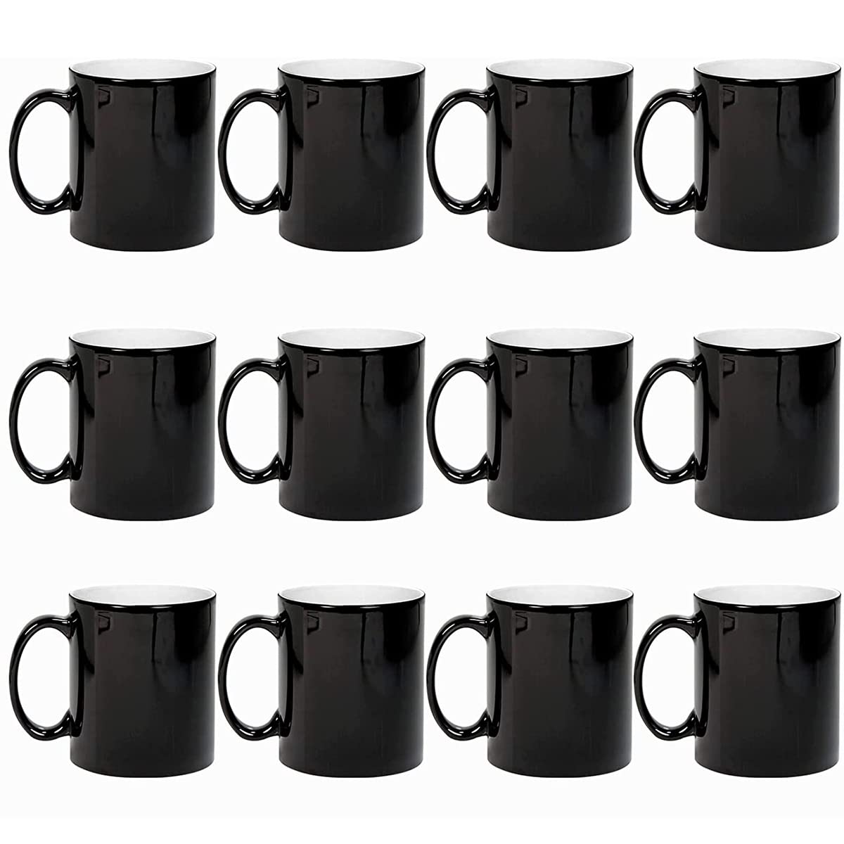 Sublimation Drinking Water Tea Cup Color Changing Coffee Mug 11oz Magic Cup Set of 2
