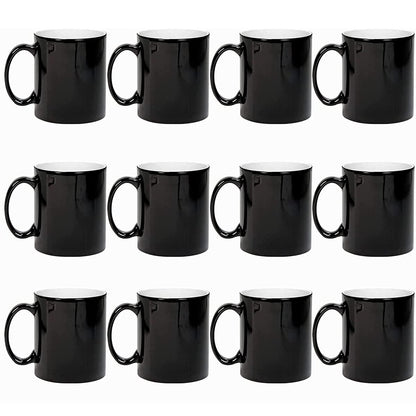 Sublimation Drinking Water Tea Cup Color Changing Coffee Mug 11oz Magic Cup Set of 2