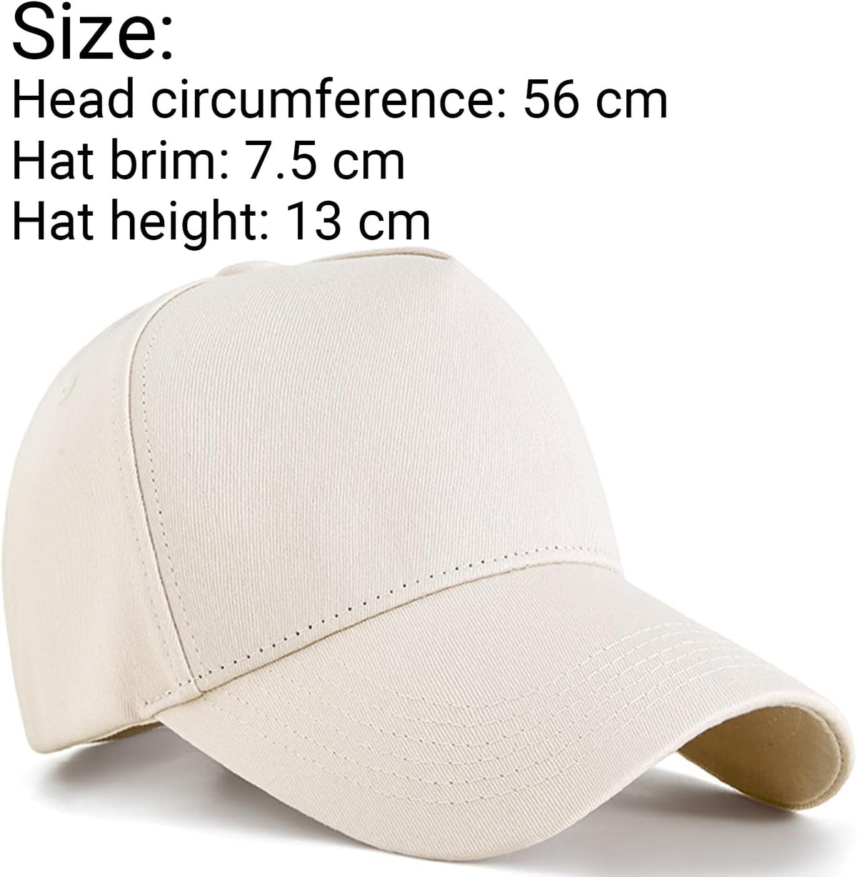 Custom Your Own Design Unisex Cotton 5 Panel Personalized Plain Adjustable Hat Baseball Cap