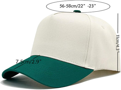 Blank Solid Color Dad Hat Bulk, Plain Cotton Unstructured Baseball Caps for Wholesale Resale