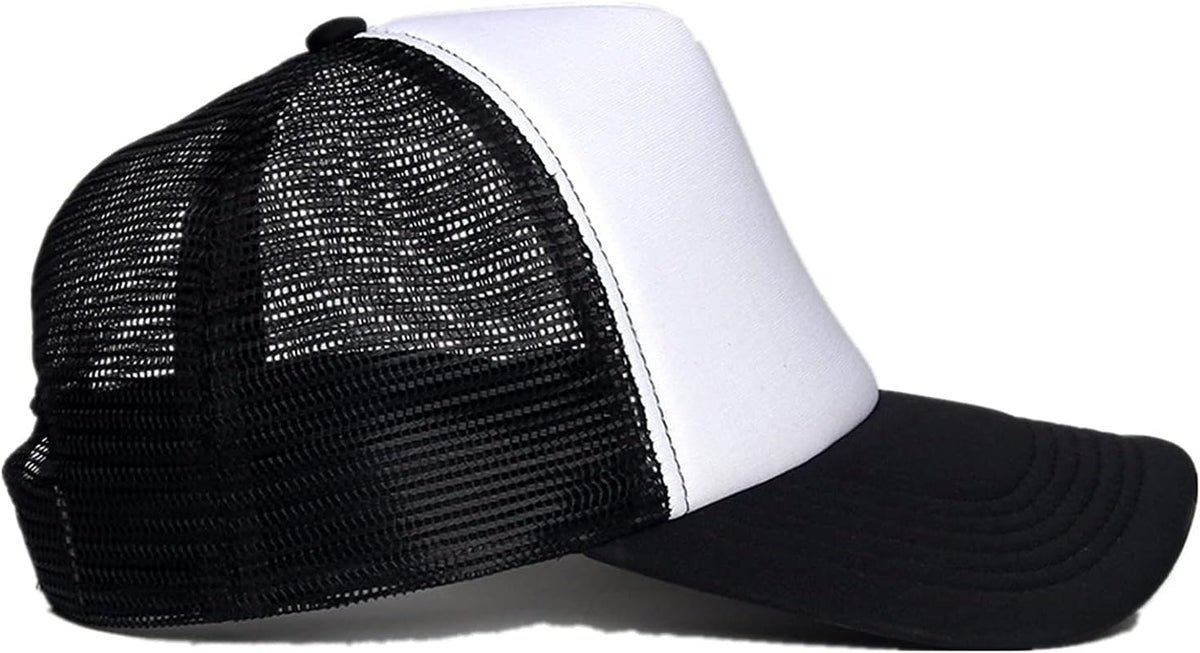 Customized Picture Text Logo Personalized Colorful Unisex Adjustable Trucker Hat Mesh Baseball Cap