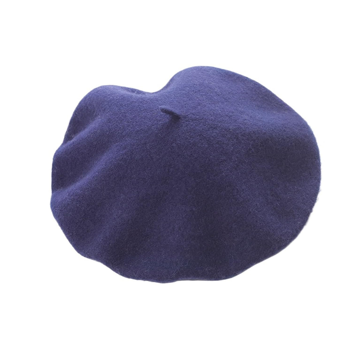 Women French Style Cashmere Beret Hat, Comfortable Stretchy Knitted Cap, Classic Fashion Headwear