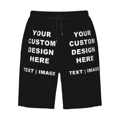 Custom Print Men's Quick Dry Beach Board Shorts