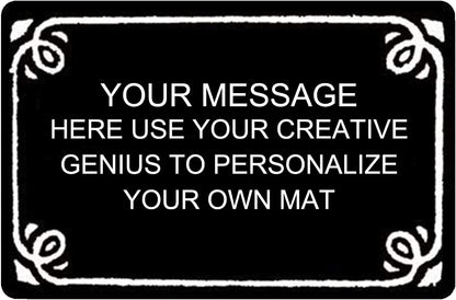 Personalized Image Doormat Custom Text Front Door Mat Welcome Indoor Outdoor Entrance Decor Rug