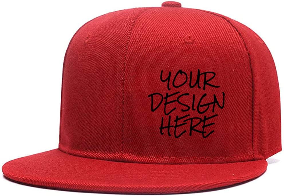 Printed Custom Your Picture Text Logo Unisex Personalized Adjustable Hat Baseball Cap