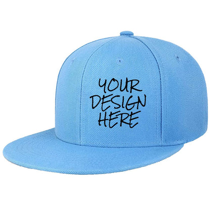 Printed Custom Your Picture Text Logo Unisex Personalized Adjustable Hat Baseball Cap