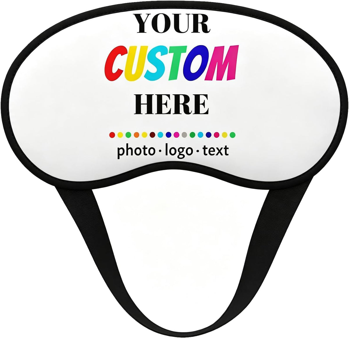 Custom Sleep Mask Personalized‑Printed Eye Mask for Sleeping