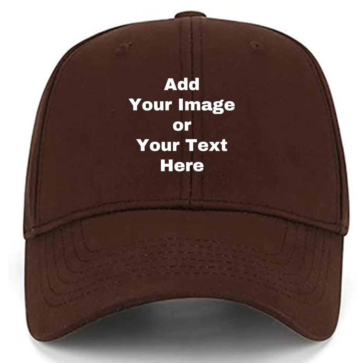 Custom Your Own Image Text Personalized Plain Adjustable Hat Unisex Baseball Cap