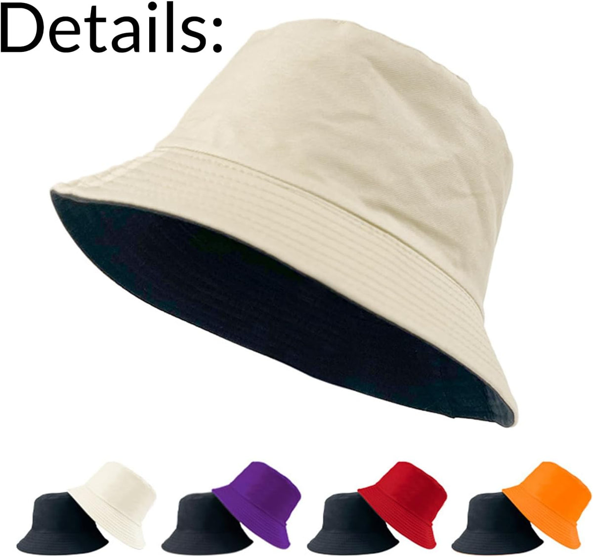 Custom Sun Hat Cotton Unisex Bucket Hats Summer Outdoor Fishing Cap