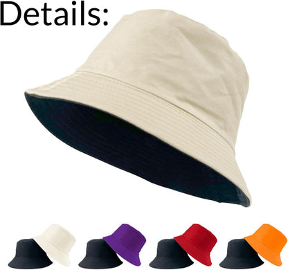 Custom Sun Hat Cotton Unisex Bucket Hats Summer Outdoor Fishing Cap