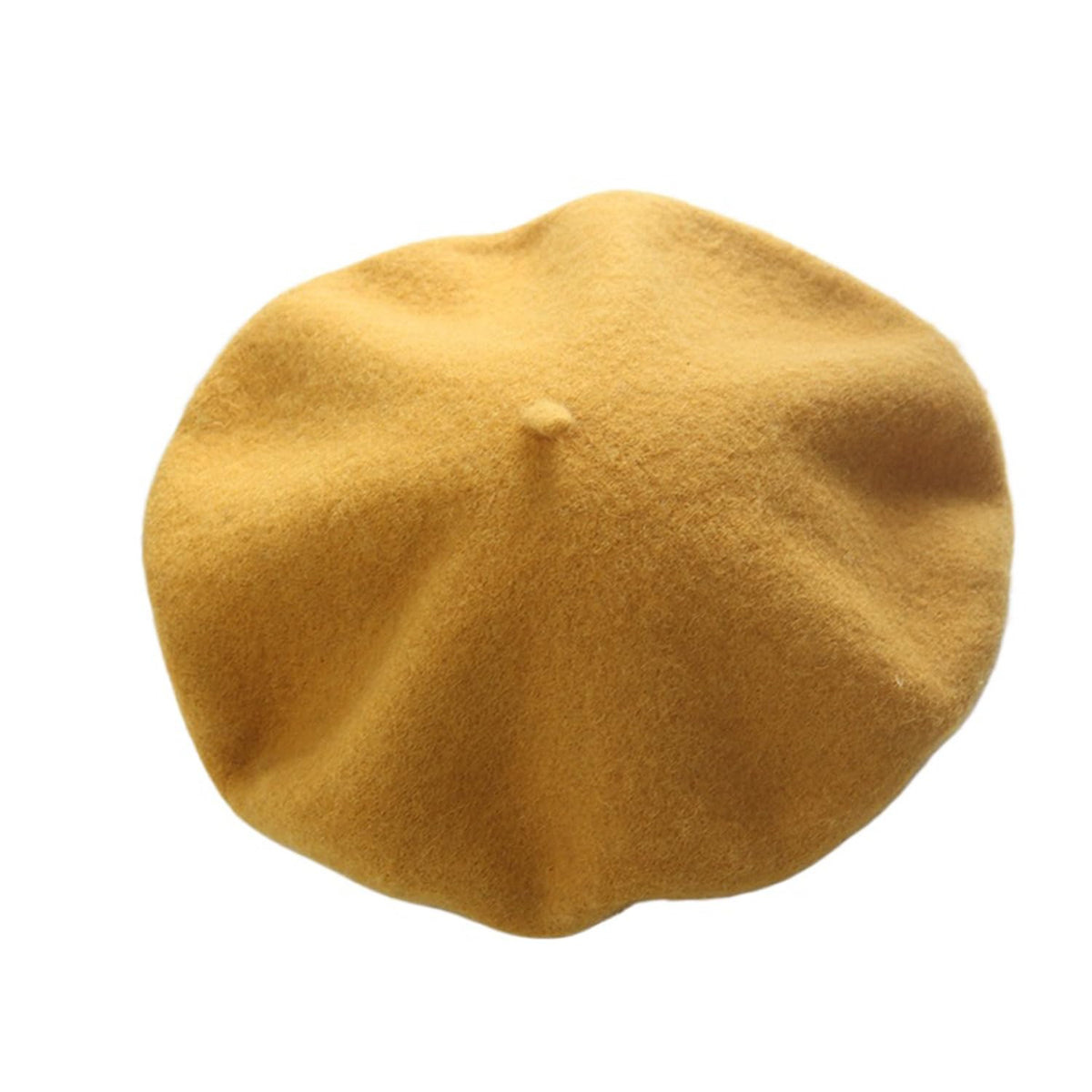 Women French Style Cashmere Beret Hat, Comfortable Stretchy Knitted Cap, Classic Fashion Headwear