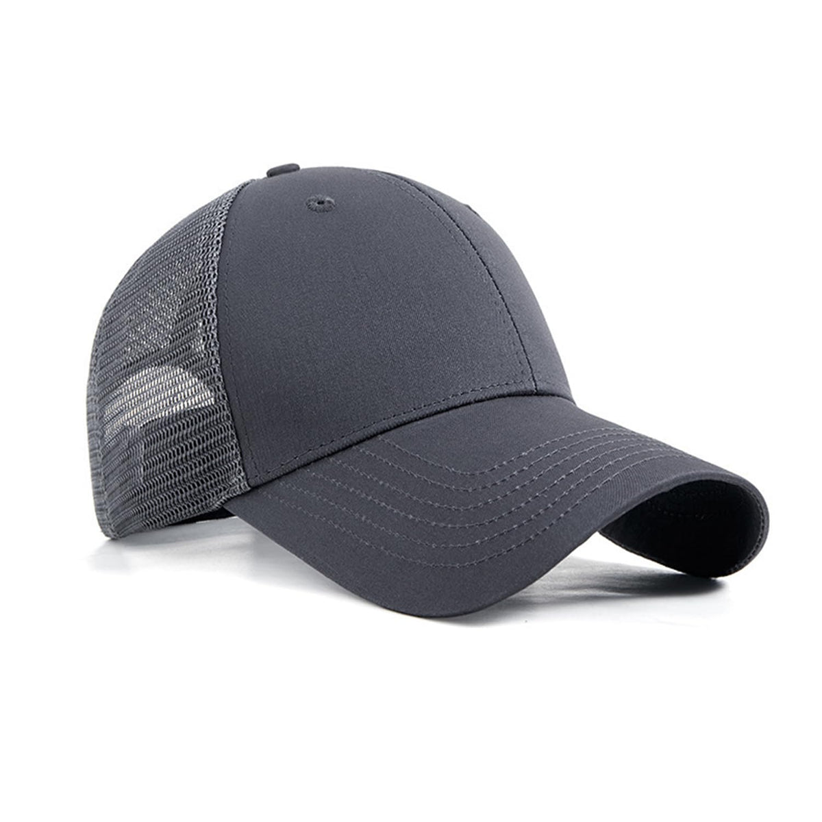 Unisex Adjustable Trucker Hat Snapback Mesh Baseball Cap
