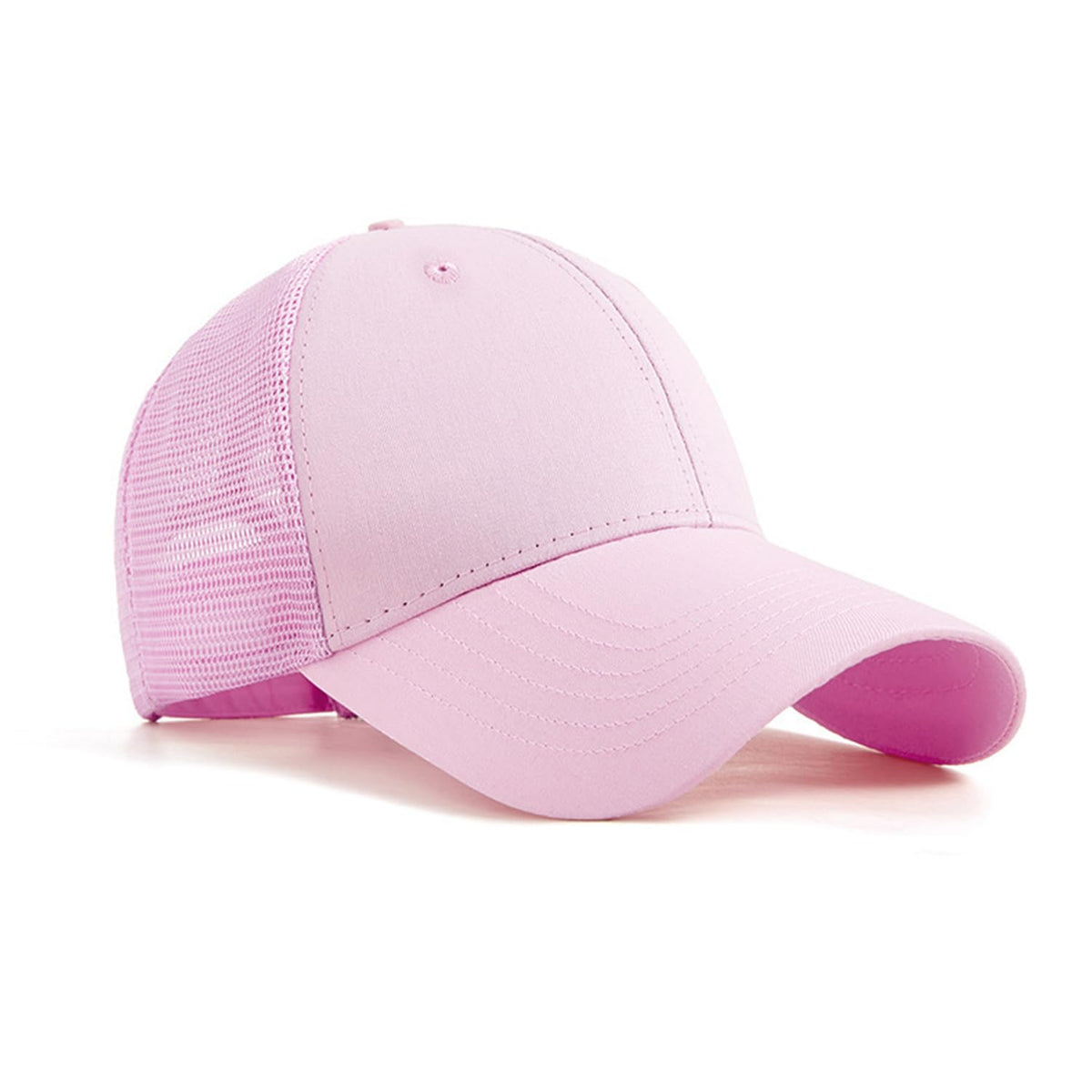 Unisex Adjustable Cotton Mesh Baseball Cap Breathable Summer Hat