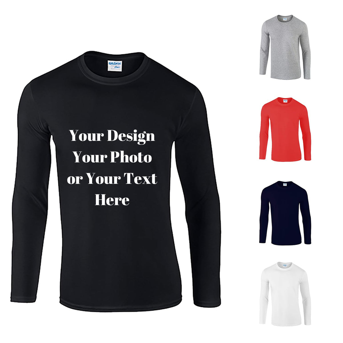 Custom Heavyweight Cotton Blank T-Shirt for Printing Soft Crew Neck Unisex Tee
