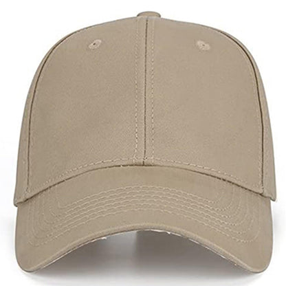 Plain Adjustable Hat Unisex Baseball Cap