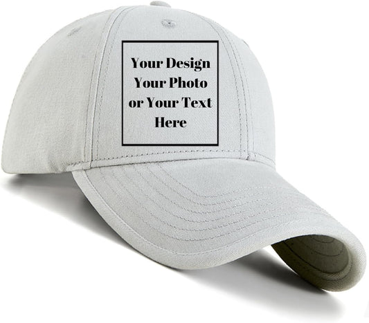 Blank Washed Cotton Baseball Cap Wholesale, Plain Brushed Cotton Dad Hat Adjustable for Custom Logo & Heat Transfer Printing