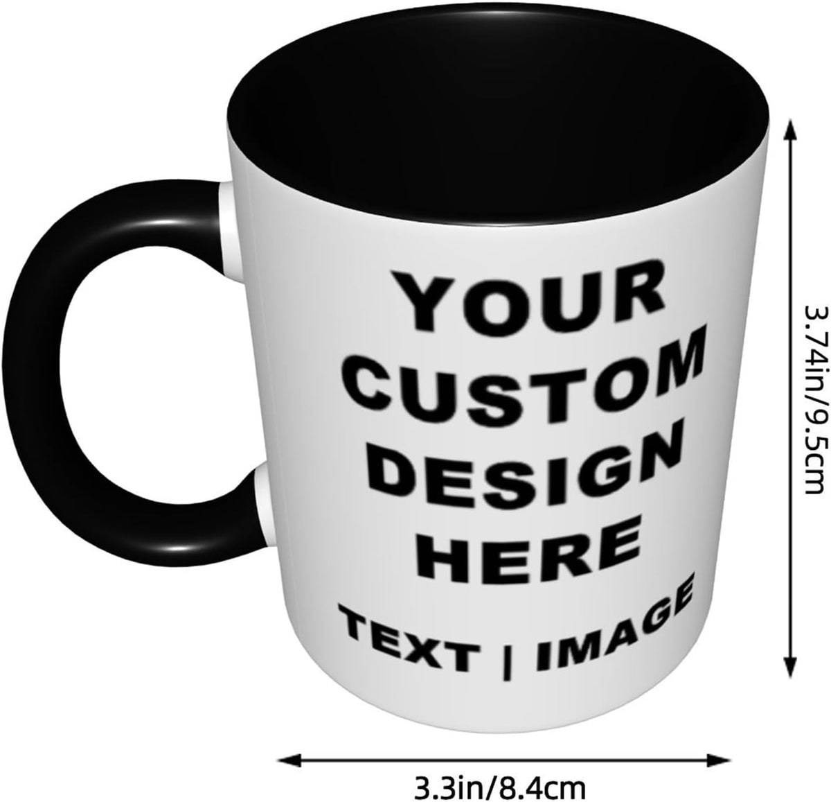 Custom Coffee Mug 11oz Personalized Cup for DIY Gifts