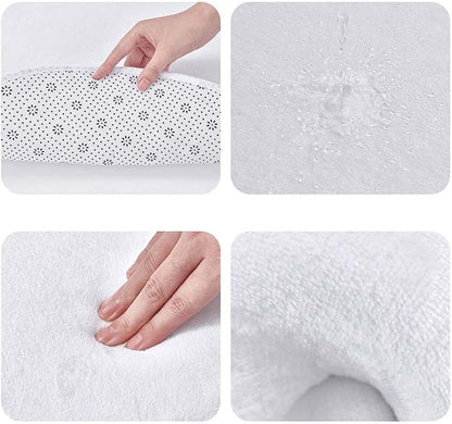 Custom Personalized Bathroom Rug, Custom Photo Text Bath Mat for Bathroom Decor
