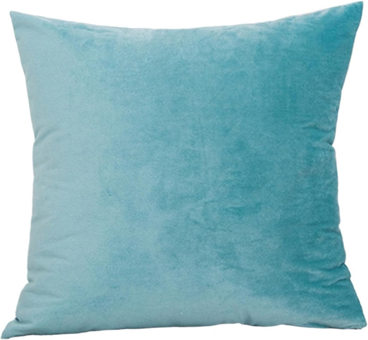 ZMvise Set of 2 Velvet Throw Pillowcase Solid Square Decorative Pillow Covers for Couch Sofa Bed Chair