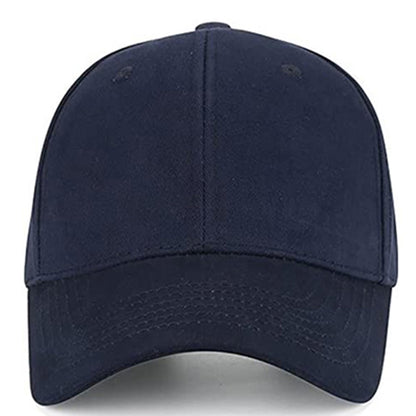 Plain Adjustable Hat Unisex Baseball Cap