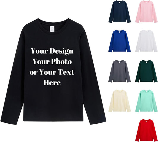 Custom Heavyweight Cotton Blank T-Shirt for Printing Soft Crew Neck Unisex Tee