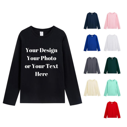 Custom Heavyweight Cotton Blank T-Shirt for Printing Soft Crew Neck Unisex Tee