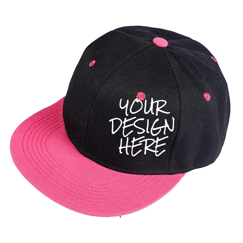Printed Custom Your Picture Text Logo Unisex Personalized Adjustable Hat Baseball Cap