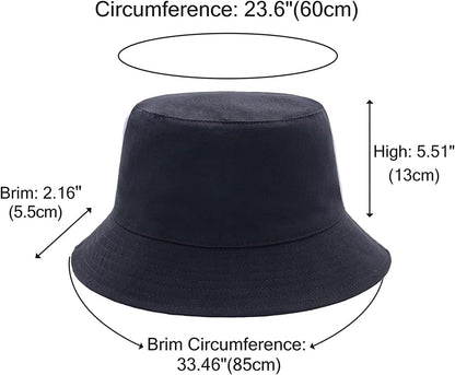 Custom Sun Hat Cotton Unisex Bucket Hats Summer Outdoor Fishing Cap