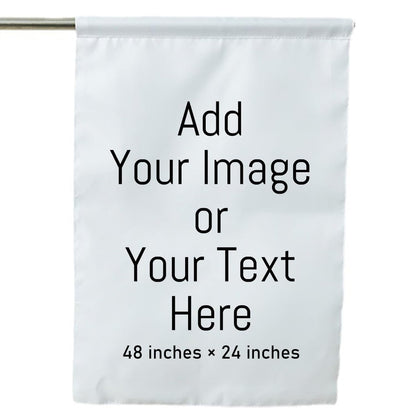 Personalized Garden Flag Outside Custom Flag DIY Your Own Design Home Yard Flags Banners