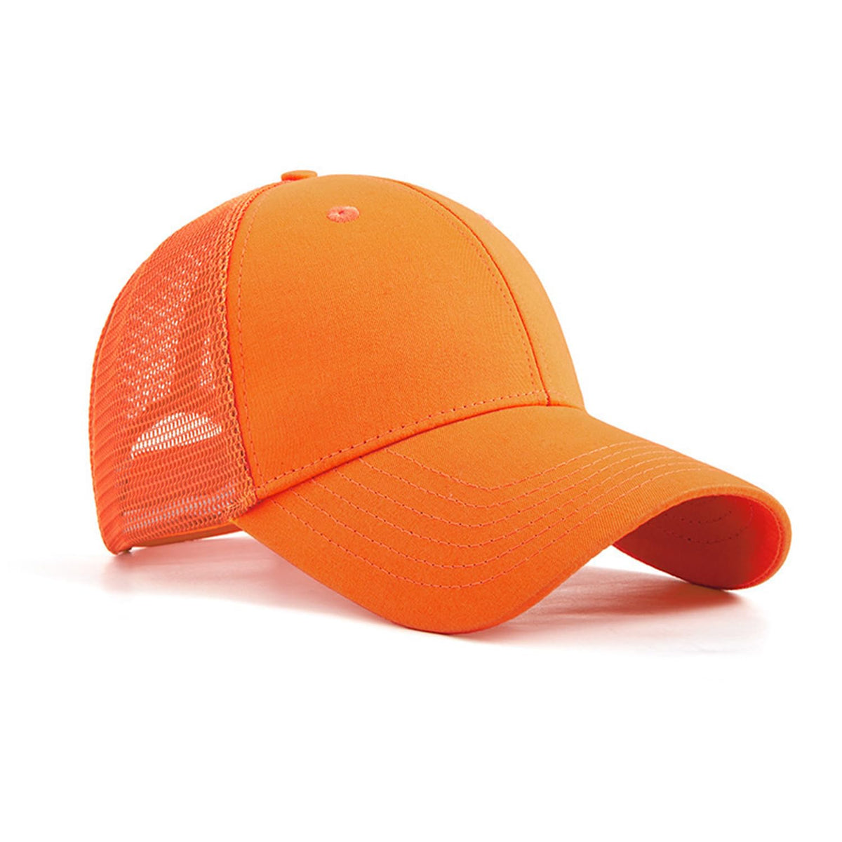 Unisex Adjustable Cotton Mesh Baseball Cap Breathable Summer Hat
