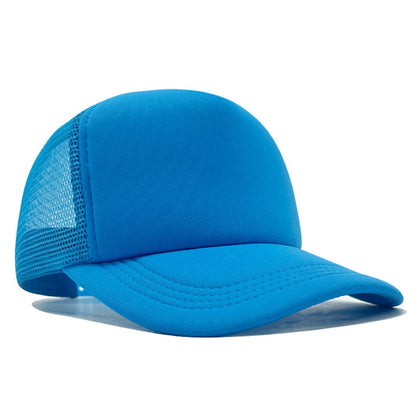 Unisex Trucker Hat, Mesh Baseball Cap with Adjustable Snapback