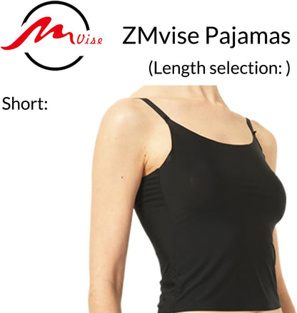 Women Girl Youth Thin Nylon Pajamas Soft Home Dress Short Sleepwear