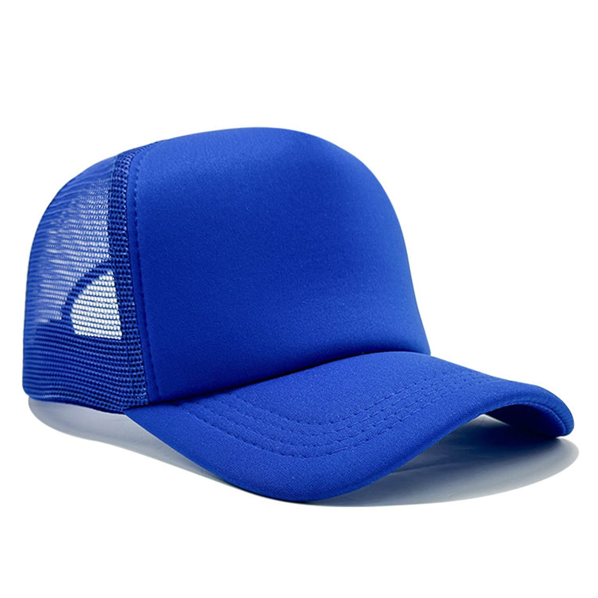 Unisex Trucker Hat, Mesh Baseball Cap with Adjustable Snapback