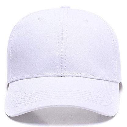 Plain Adjustable Hat Unisex Baseball Cap