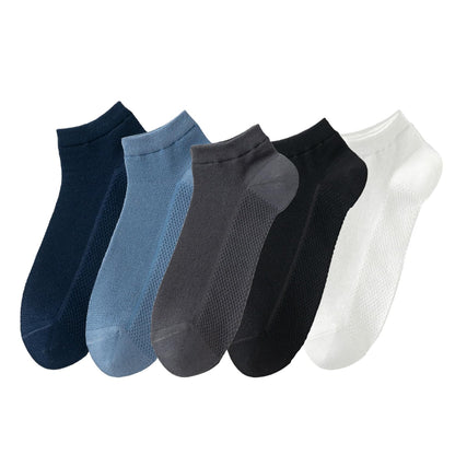 Unisex Socks, 4‑Pack Casual Socks, Assorted Random Solid Colors