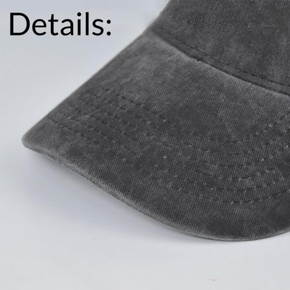Custom Sun Visor Hats Cotton Washed Unisex Empty Top Adjustable Baseball Cap