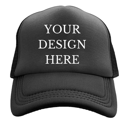 Custom Picture Text Logo Colorful Unisex Adjustable Trucker Hat Personalized Mesh Baseball Cap