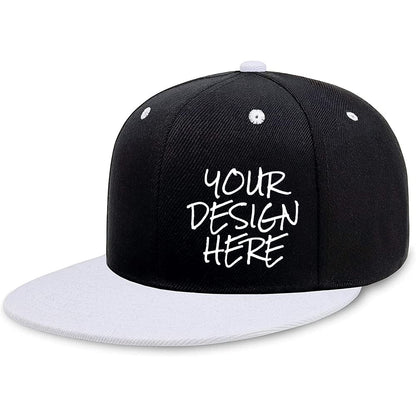 Printed Custom Your Picture Text Logo Unisex Personalized Adjustable Hat Baseball Cap