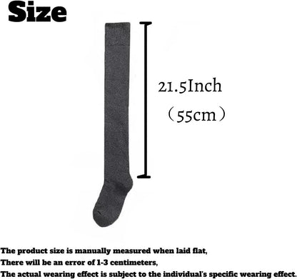 Personalized Custom Thigh High Women Socks Knee-High Warm Stocking Boot Leg Warmer Sock